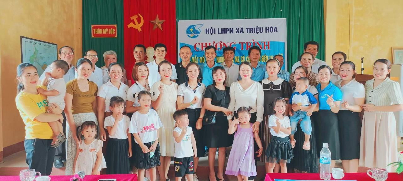 Hội LHPN xã Triệu Hòa tổ chức Lễ ra mắt mô hình 